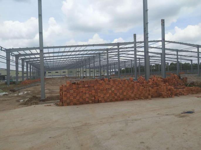 Steel structure warehouse