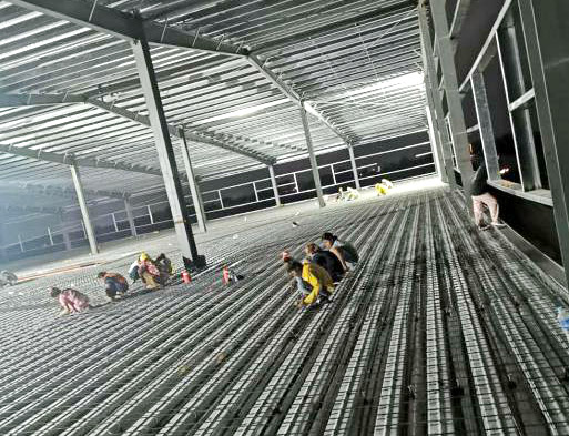 Steel structure warehouse