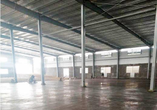 Steel structure warehouse